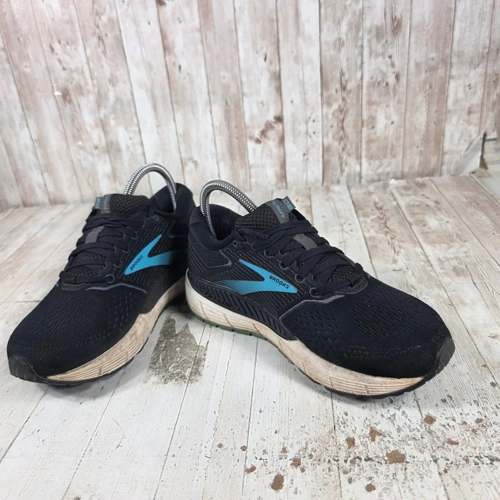 Brooks Ariel 20 Womens Running Shoes Black Blue Stability Wide D 1203151D064 7.5 - Picture 8 of 8